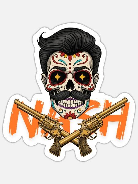  - Sticker - white matte