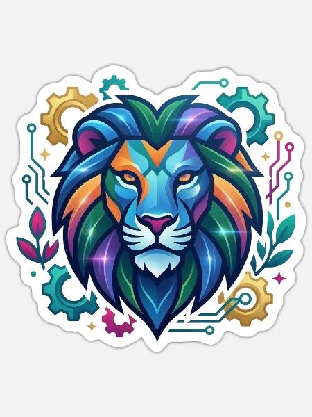  - Sticker - white matte