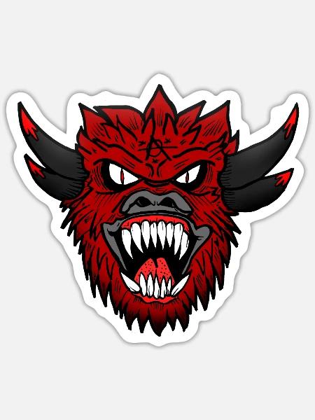 - Sticker - white matte