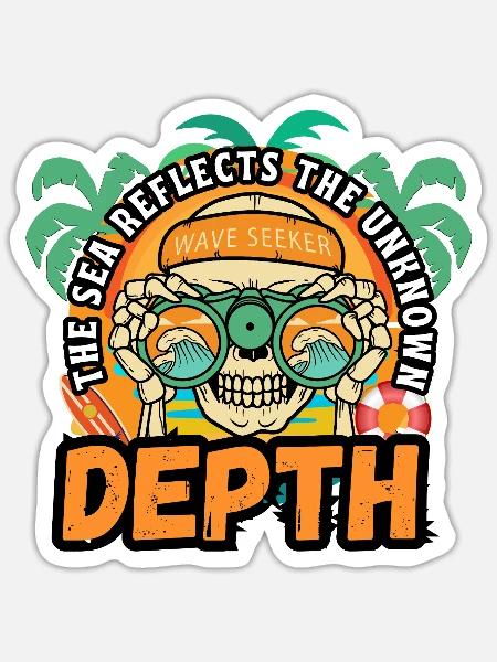 - Sticker - white matte