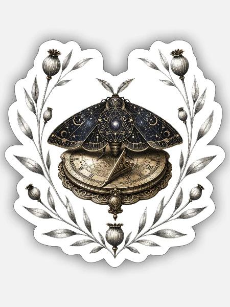 - Sticker - white matte