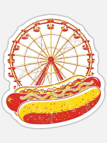 - Sticker - white matte