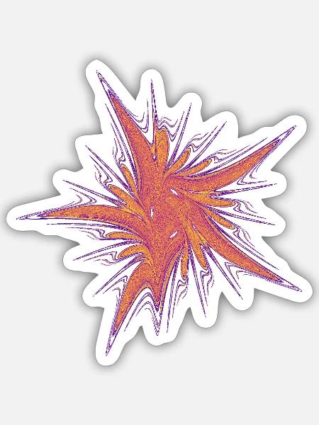 - Sticker - white matte