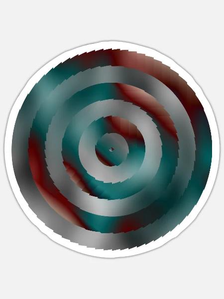 - Sticker - white matte