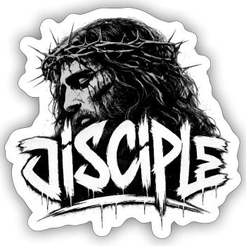 Disciples  - Sticker - white matte - Front