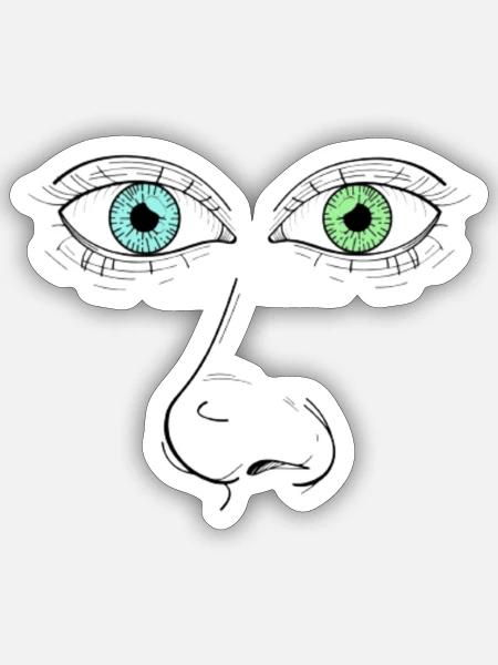 - Sticker - white matte