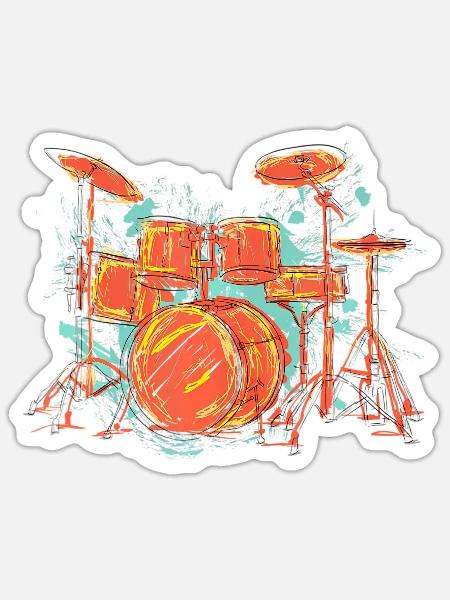 - Sticker - white matte