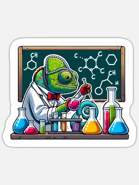 - Sticker - white matte