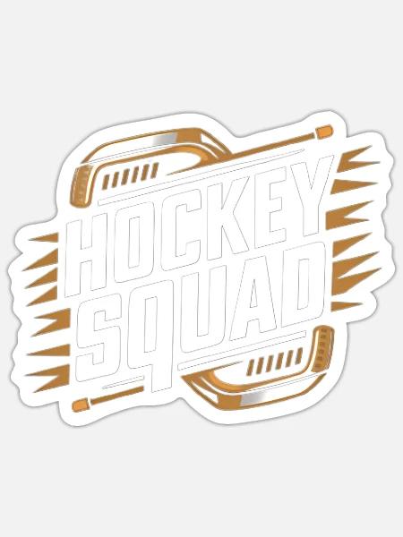 Hockey Squad - Sticker - white matte