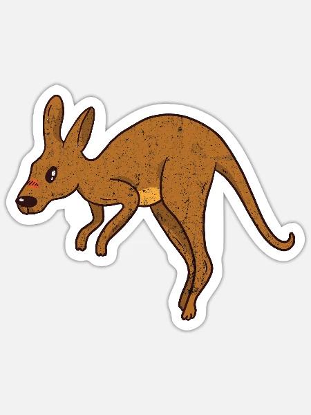 - Sticker - white matte