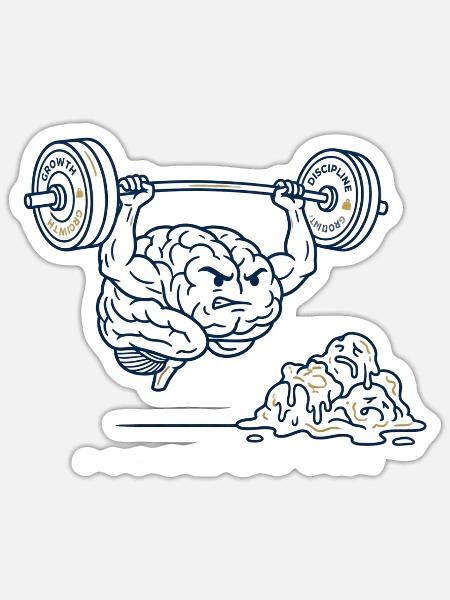 - Sticker - white matte