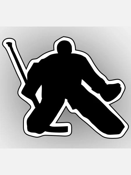 Hockey - Sticker - white matte