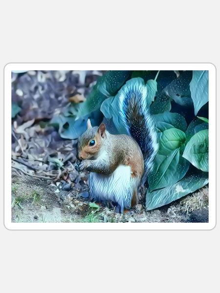 Nuts - Sticker - white matte
