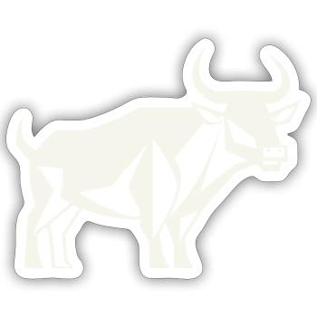 Bull Guardian - Sticker - white matte - Front