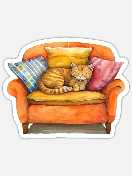  - Sticker - white matte