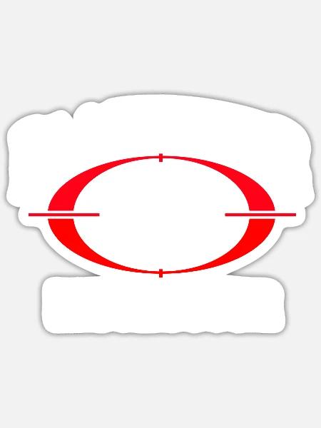 blackwater instructor black - Sticker - white matte