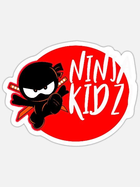 ninja kidz tv - Sticker - white matte