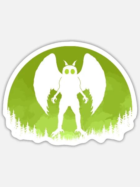  - Sticker - white matte
