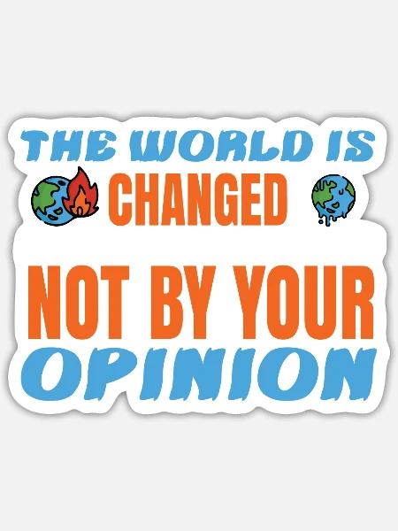 Nature Protection Climate Change Firdays For - Sticker - white matte