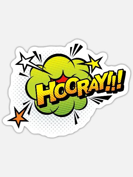 - Sticker - white matte