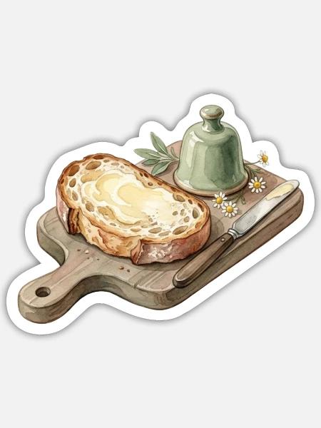 - Sticker - white matte