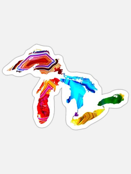 - Sticker - white matte