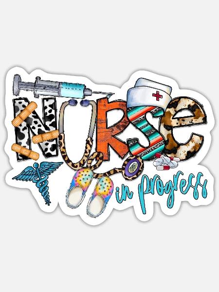 - Sticker - white matte