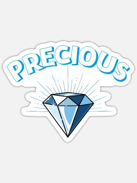 - Sticker - white matte