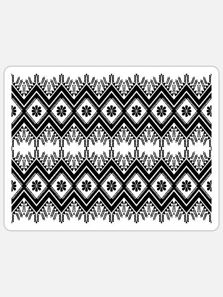 - Sticker - white matte