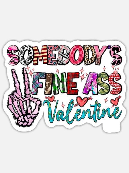 - Sticker - white matte