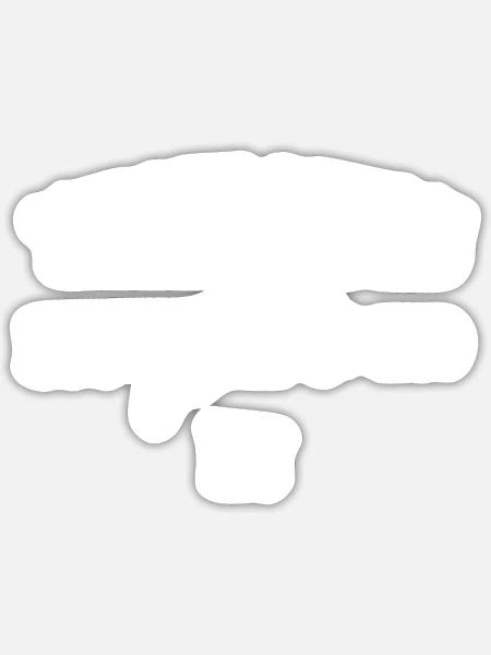 The Dead Rabbits - Sticker - white matte