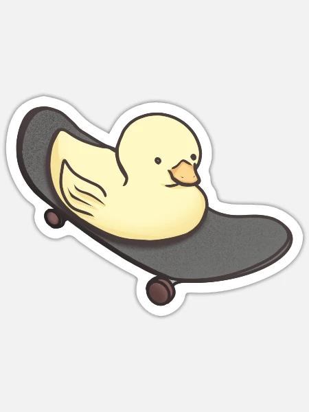 - Sticker - white matte