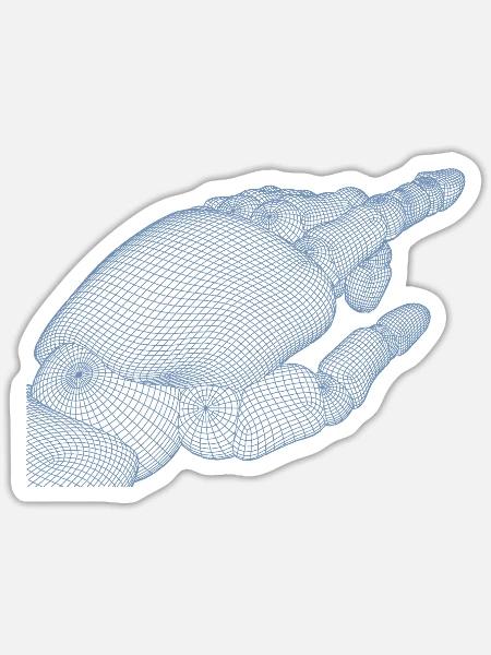 - Sticker - white matte