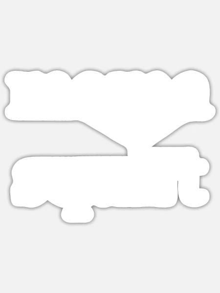 Mama Squirt Funny Gift - Sticker - white matte