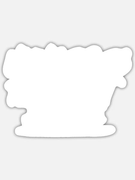 Hunger Is The Best Sauce / Motivational Quote - Sticker - white matte