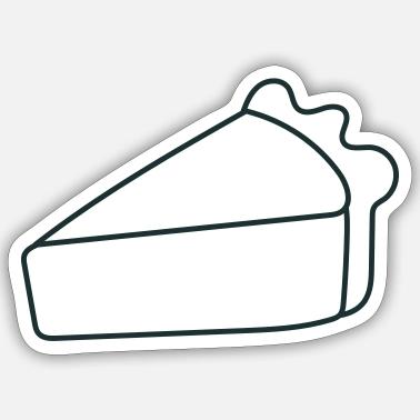 slice of pie outline