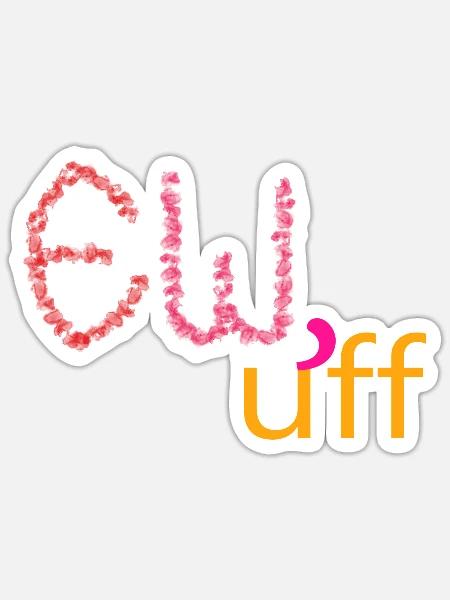 - Sticker - white matte
