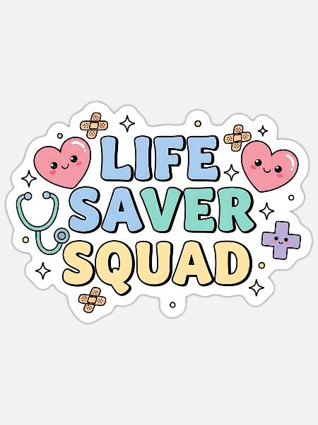 - Sticker - white matte