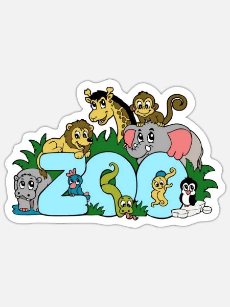 zoo - Sticker - white matte