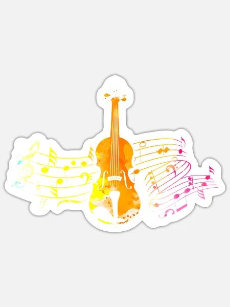 - Sticker - white matte