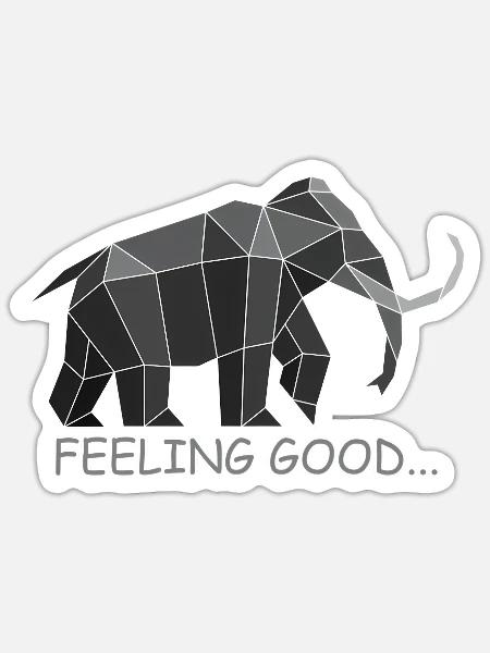 - Sticker - white matte
