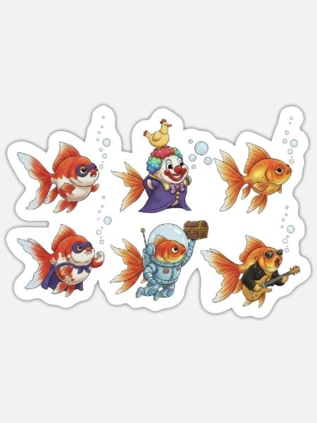 - Sticker - white matte