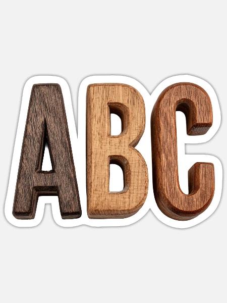 - Sticker - white matte