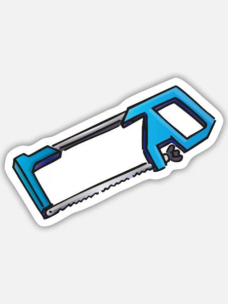 - Sticker - white matte
