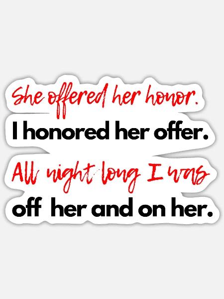 Timeless Chivalry… - Sticker - white matte
