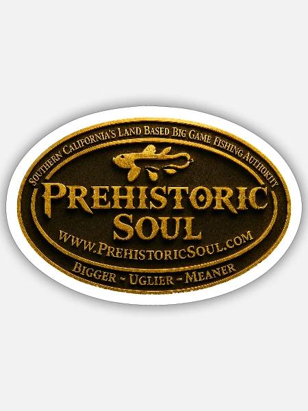 Prehistoric Soul Emblem - Sticker - white matte