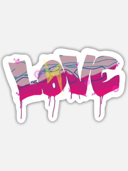 - Sticker - white matte