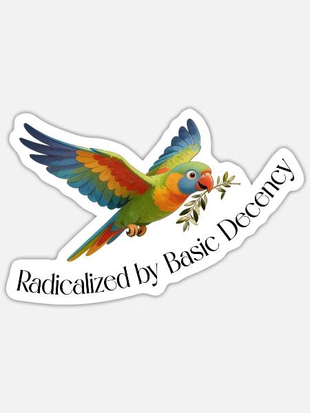 - Sticker - white matte