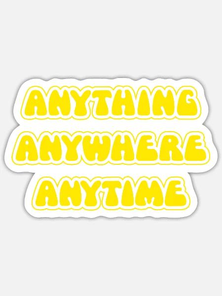 - Sticker - white matte