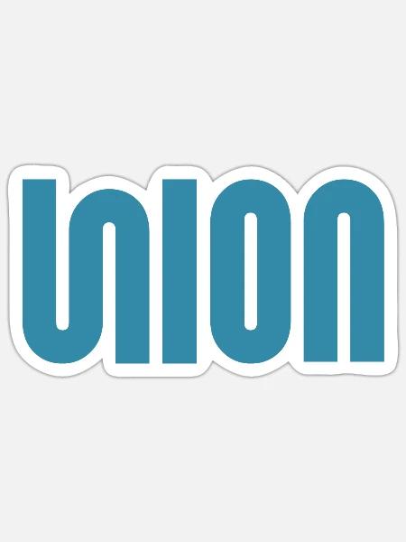 union - Sticker - white matte